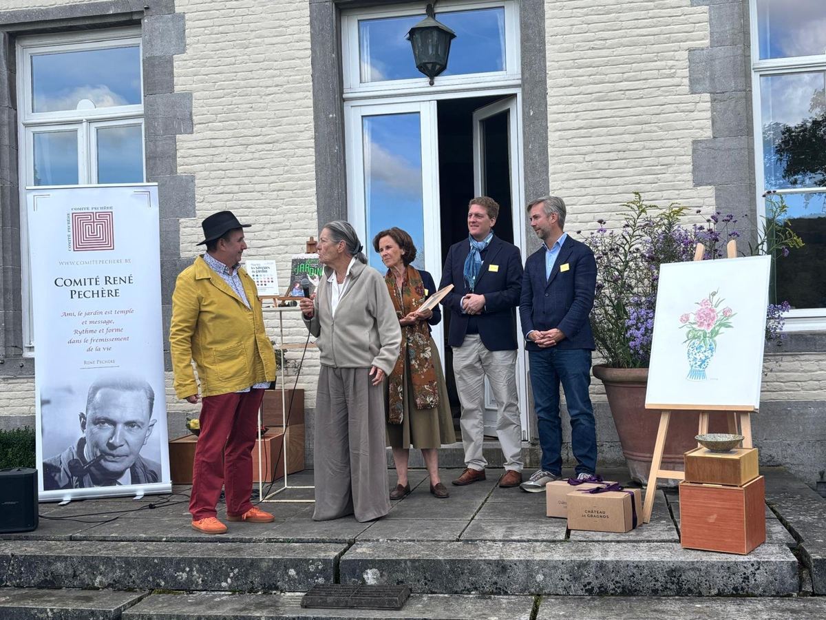 Pascal Garbe, lauréat du Prix des Jardins d'Aywiers